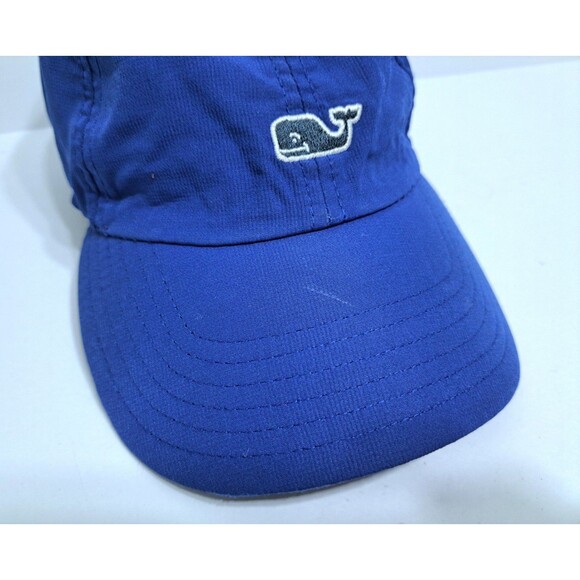 Vineyard Vines Classic Logo Hat Whale Adjustable Strapback Baseball Cap Blue - Picture 2 of 7